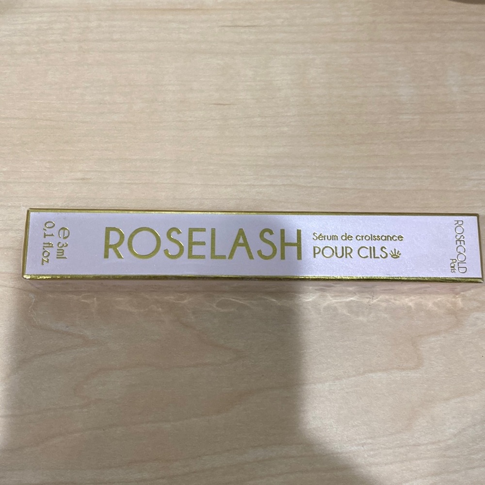 ROSEGOLDPARIS ROSELASH Eyelash Growth Serum 3 ml new sealed